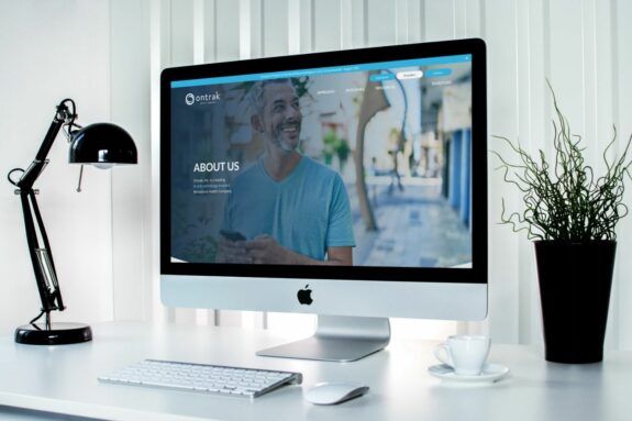 Ontrak website design